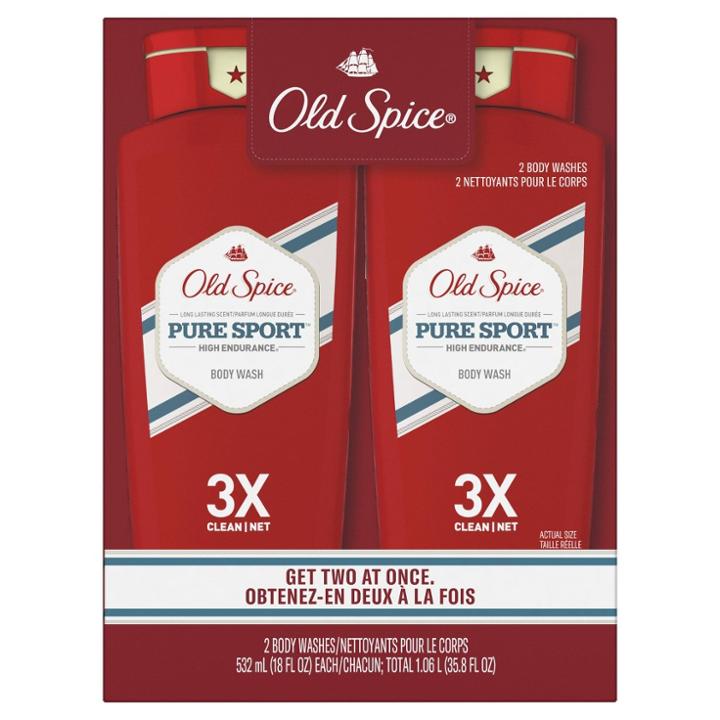 Old Spice High Endurance Conditioning Long Lasting Scent Men's Hair And Body Wash