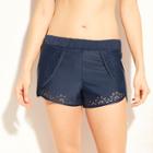 Women's Laser Cut Swim Shorts - Kona Sol Navy