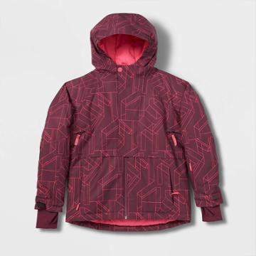 Kids' Snow Sport Anorak Jacket With 3m Thinsulate Insulation - All In Motion Purple