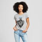 Women's Marvel Black Panther Short Sleeve Diamond Theme Graphic T-shirt (juniors') Heather Gray