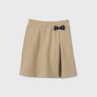 Girls' Stretch Uniform Knit Skorts - Cat & Jack Beige