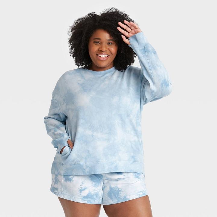 Women's Plus Size Crewneck Sweatshirt - All In Motion