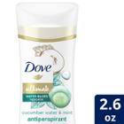 Dove Beauty Ultimate Water-based + Glycerin Cucumber Water & Mint Antiperspirant & Deodorant