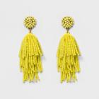 Sugarfix By Baublebar Tassel Earrings - Yellow, Girl's