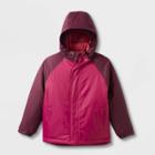 Kids' 3-in-1 Solid Long Sleeve Jacket - All In Motion Purple