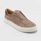 Women's Kalliope Leopard Slip On Sneakers - Universal Thread Brown