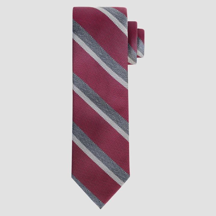 Men's Ceasar Stripe - Goodfellow & Co Red One Size, Raspberry