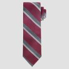 Men's Ceasar Stripe - Goodfellow & Co Red One Size, Raspberry