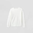 Boys' Long Sleeve Thermal T-shirt - Cat & Jack White