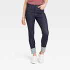 Women's High-rise Skinny Jeans - Universal Thread Dark Blue