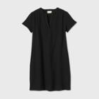Women's Short Sleeve Shirtdress - Universal Thread Black