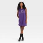Iml Women's St. Barts Graphic Tank Dress - Plum Purple
