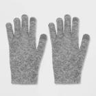 Women's Knit Gloves - Wild Fable Light Heather Gray