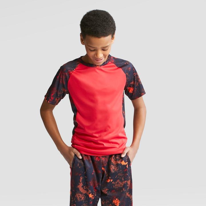 Boys' Printed Novelty Tech T-shirt - C9 Champion Red