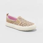 Girls' Agnesa Leopard Spot Slip-on Sneakers - Cat & Jack Brown