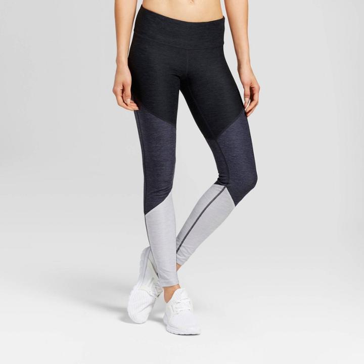 Women's Freedom Leggings - C9 Champion - Gray/colorblock Print