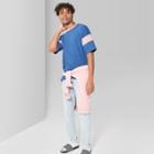 Men's Loose Fit Short Sleeve Oversize Football U-neck T-shirt - Original Use Oceanique