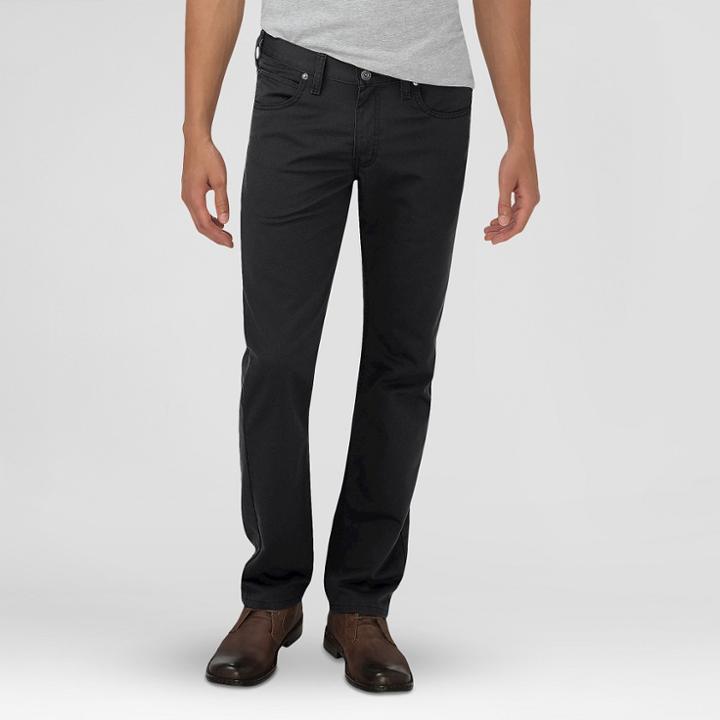 Dickies Men's Slim Fit 5-pocket Pants Black