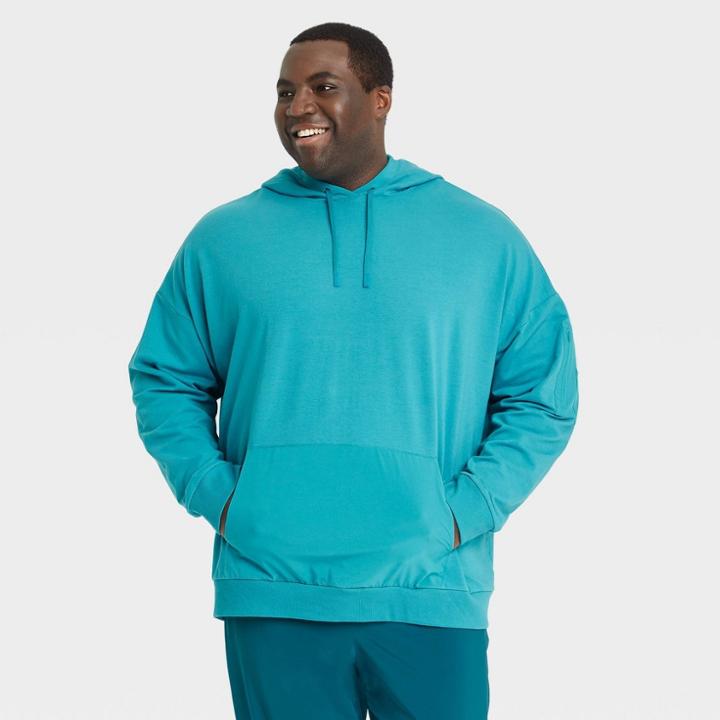 Men's Big & Tall All In Sweatshirt - All In Motion Teal