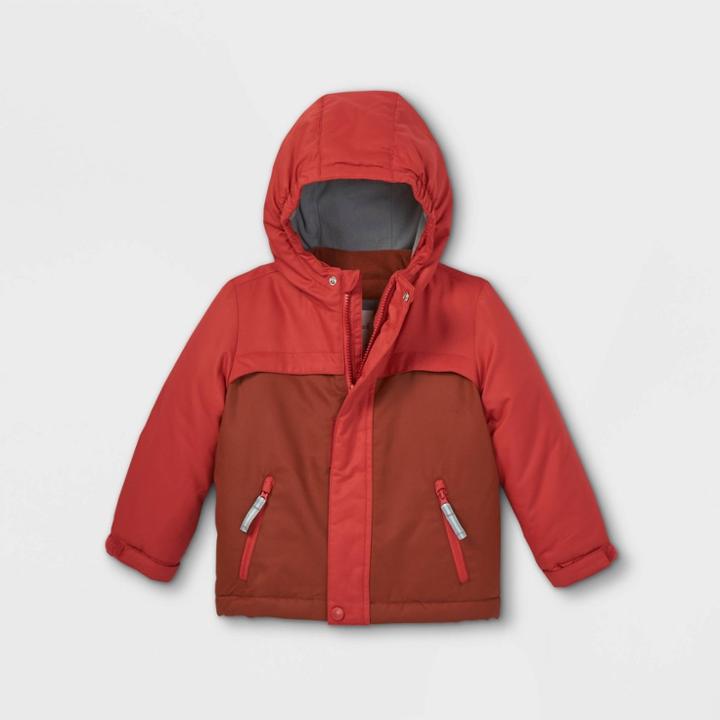 Toddler Girls' 3-in-1 Jacket - Cat & Jack Brown