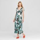 Johnpaulrichard Women's Floral Print Tropical Tassel Maxi Dress - John Paul Richard - Green M,