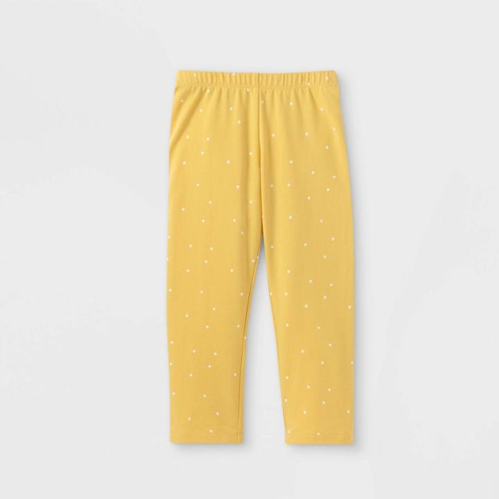 Girls' Capri Leggings - Cat & Jack Yellow