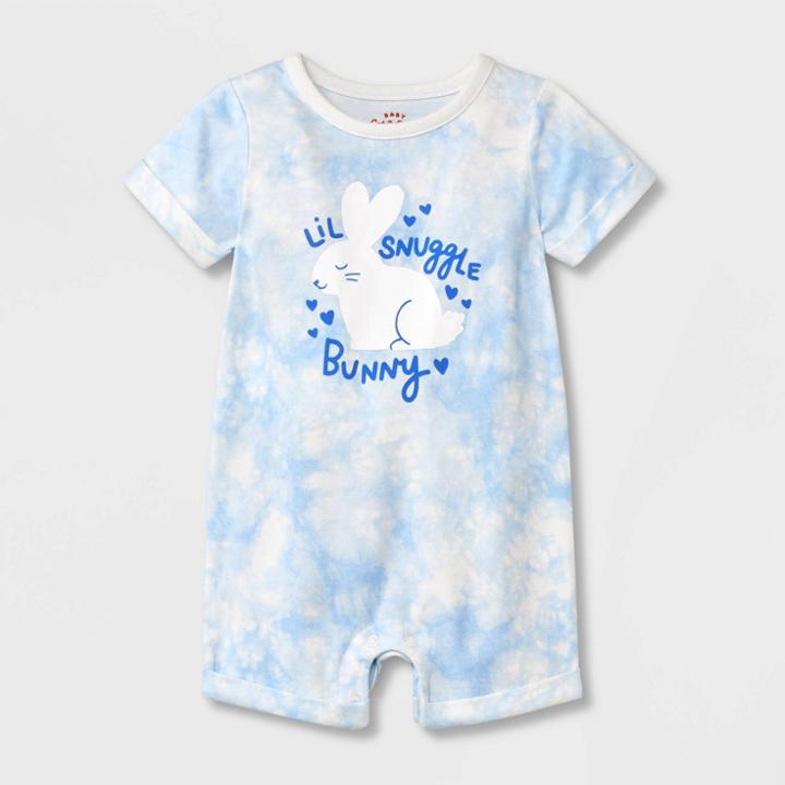 Baby Bunny Short Sleeve Romper - Cat & Jack White Newborn