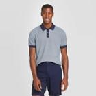 Men's Striped Standard Fit Short Sleeve Polo Shirt - Goodfellow & Co Blue S, Men's,