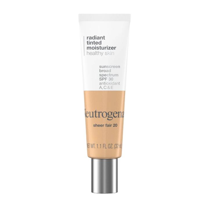Neutrogena Radiant Tinted Moisturizer With Spf 30 Sheer Fair