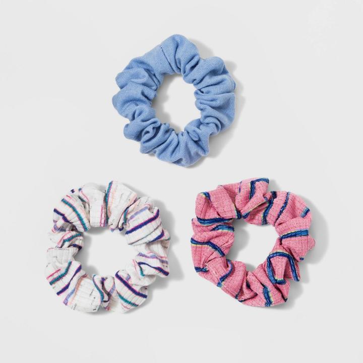 Striped Print 2pc, 1pc Jersey, Twister Set 3pk - Wild Fable Pink