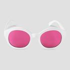 Girls' Oval Sunglasses - Cat & Jack White
