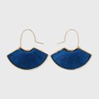 Sugarfix By Baublebar Modern Threader Drop Earrings - Navy, Blue