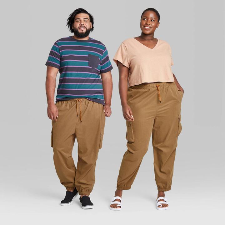 Plus Size Trek Leisure Pants - Wild Fable Khaki