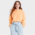 Women's Hooded Sweatshirt - A New Day Orange