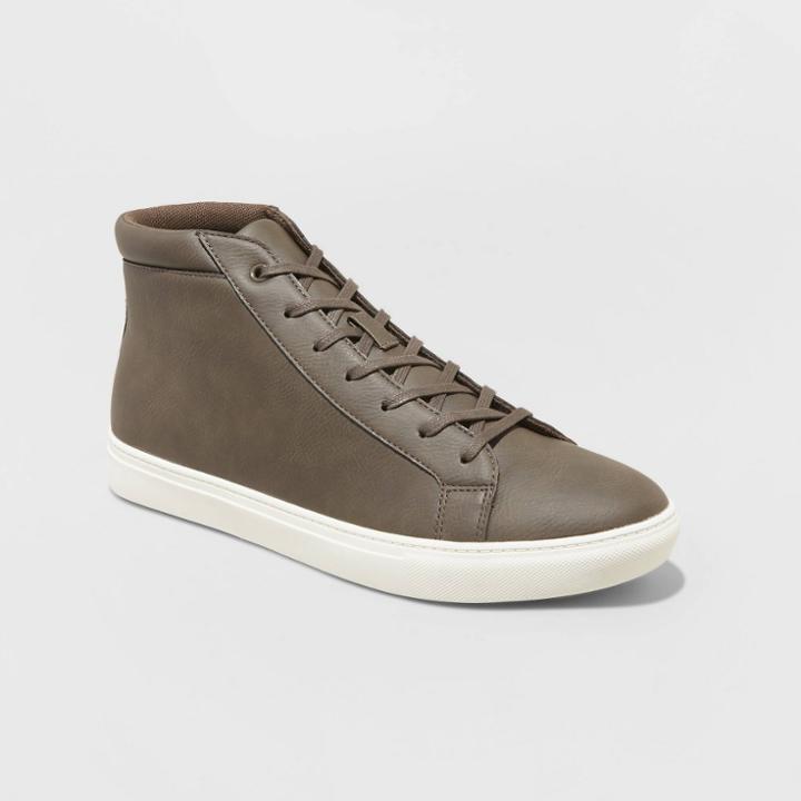 Men's Landry High-top Sneakers - Goodfellow & Co Gray