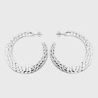 Hammered Hoop Earrings - A New Day