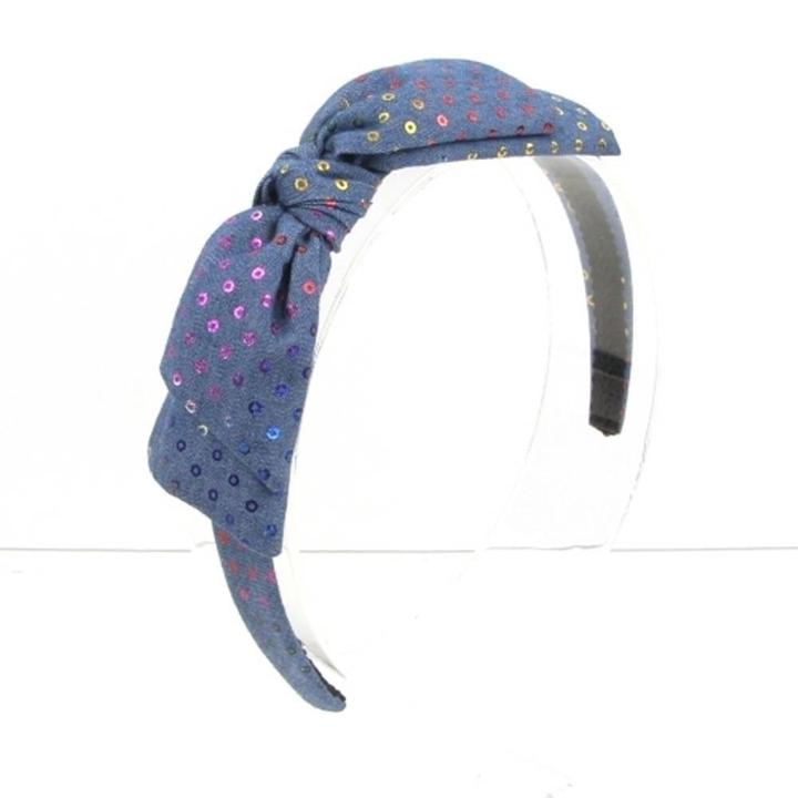Girls' Headbands - Cat & Jack, Denim Blue