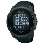Men's Pulsar Digital World Time Chronograph - Black - Pq2011