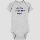 Baby Boys' Daddy's Cookout Buddy Bodysuit - Just One You Made By Carter's Gray Newborn