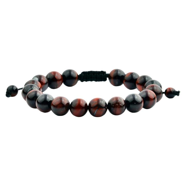 Target Men's Natural Stone Beaded - Red Tiger Eye - Size (10mm),