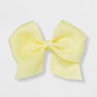 Girls' Solid Bow Clip - Cat & Jack Yellow