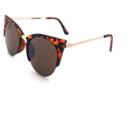 Target Women's Cateye Sunglasses Tortoise Print - Brown