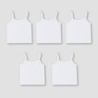 Hanes Toddler Girls' 5pk Tank Top - 2t-3t, Toddler Girl's,