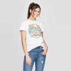 Women's Short Sleeve Baja California Graphic T-shirt - Mighty Fine (juniors') - White