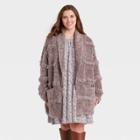 Women's Plus Size Fringe Duster Cardigan - Universal Thread