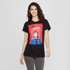 New World Sales Women's Love, Simon Short Sleeve Graphic T-shirt (juniors') Black