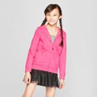 Girls' Zip-up Hoodie - Cat & Jack Pink