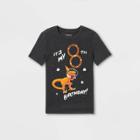 Boys' Short Sleeve 8th Birthday Graphic T-shirt - Cat & Jack Black