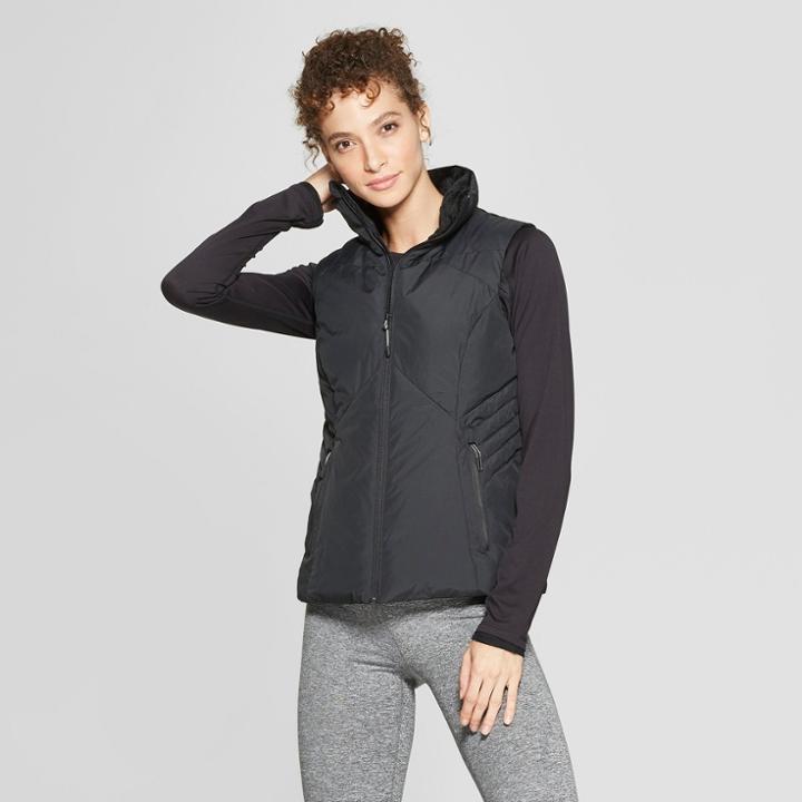 Women's Puffer Vest - C9 Champion Black