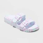 Kids' Noa Slip-on Footbed Sandals - Cat & Jack Purple